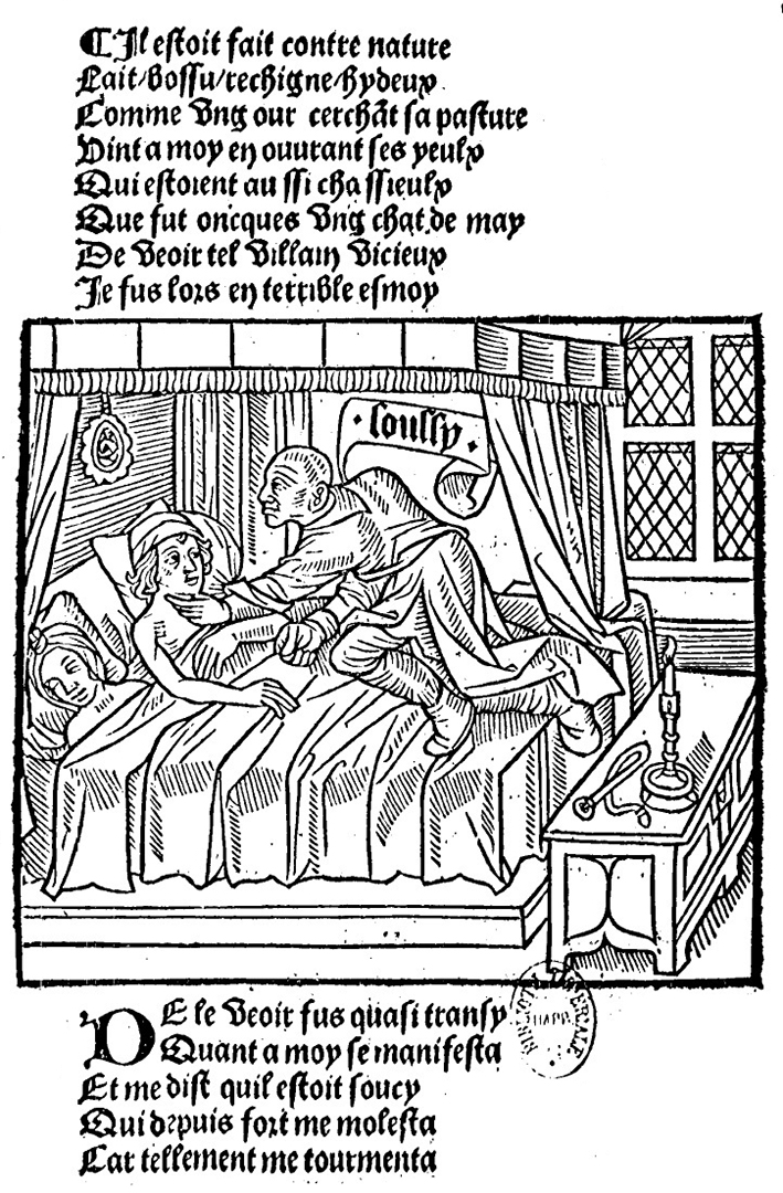 Figure V : Pierre Gringore, Le Chasteau de labour imprimé par Philippe Pigouchet pour le libraire Simon Vostre (quatrième édition, mars 1501), fol. 16 v°. Gravure 4 présente dans le corps du texte : l’assaut de Souci 